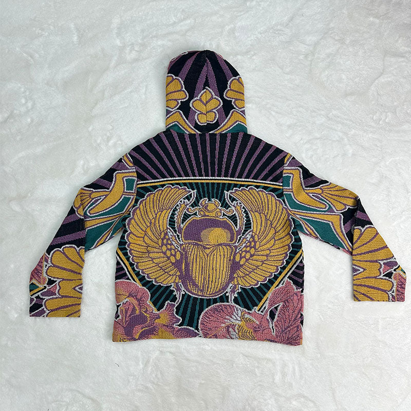 Egyptian Scarab Hoodie-TAPESTRY