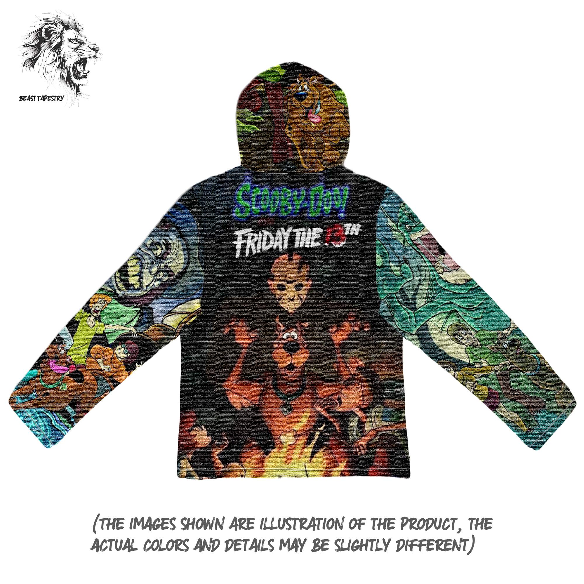 Scoob! Doo Halloween Hoodie-TAPESTRY