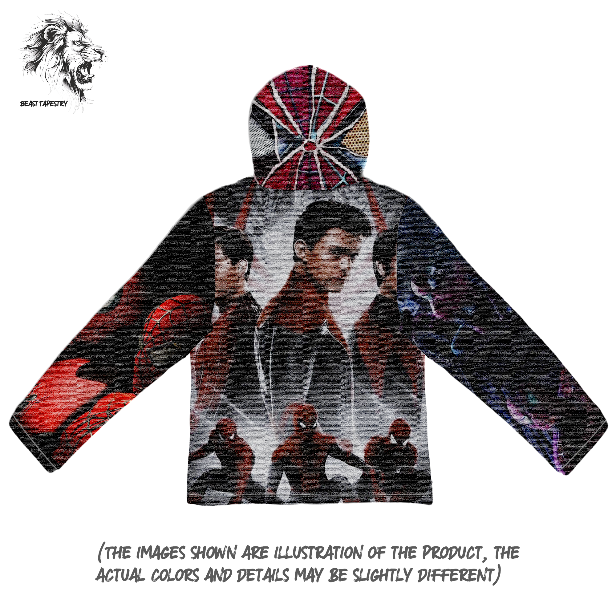 Spider-Man Multiverse Hoodie-TAPESTRY