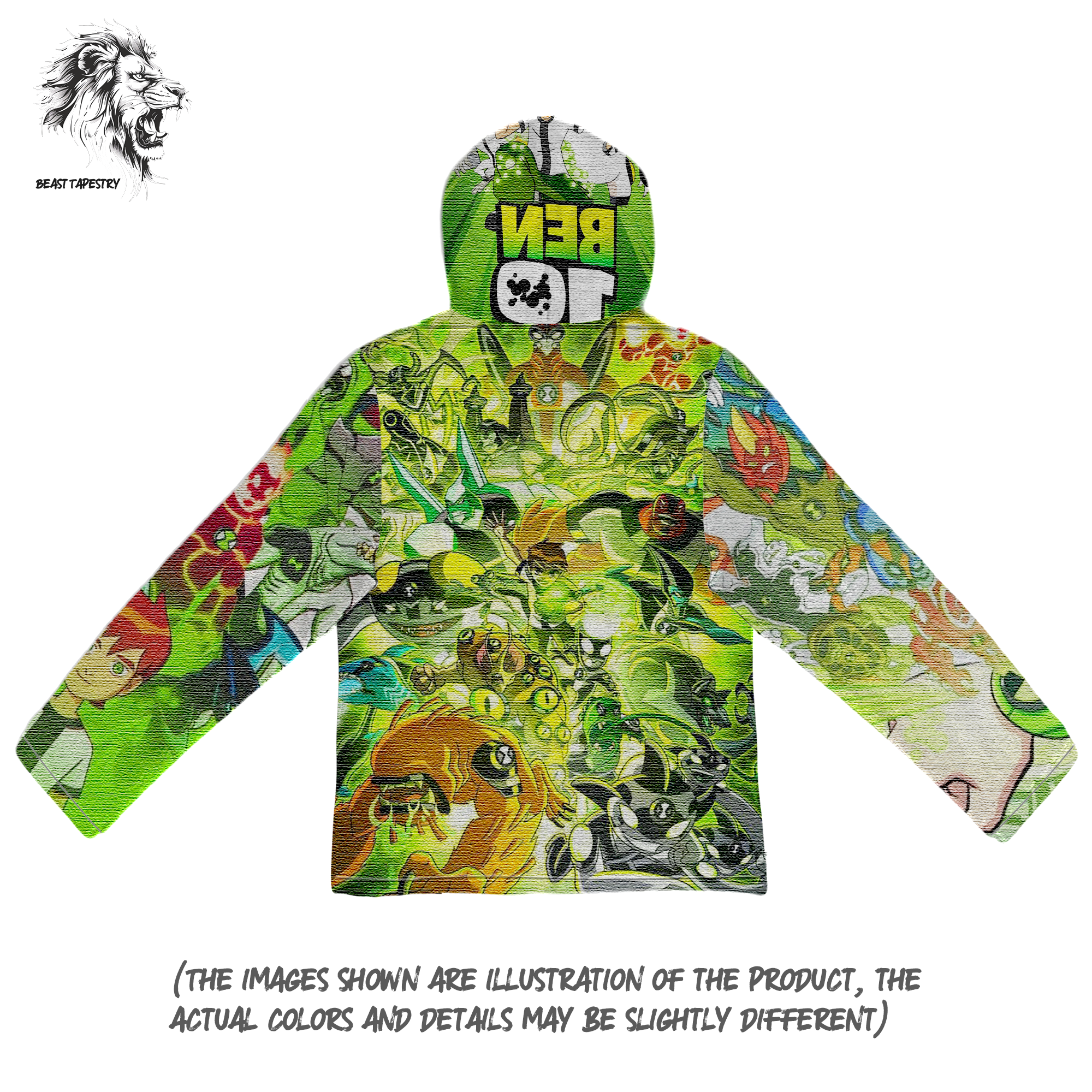 BEN 10 Hoodie-TAPESTRY