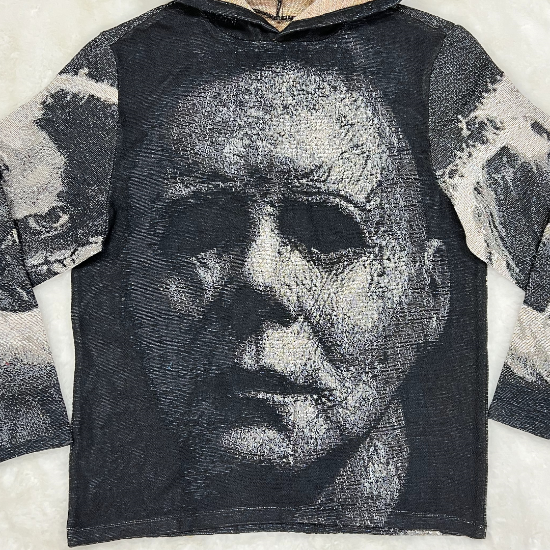 Halloween Michael Myers Hoodie-TAPESTRY