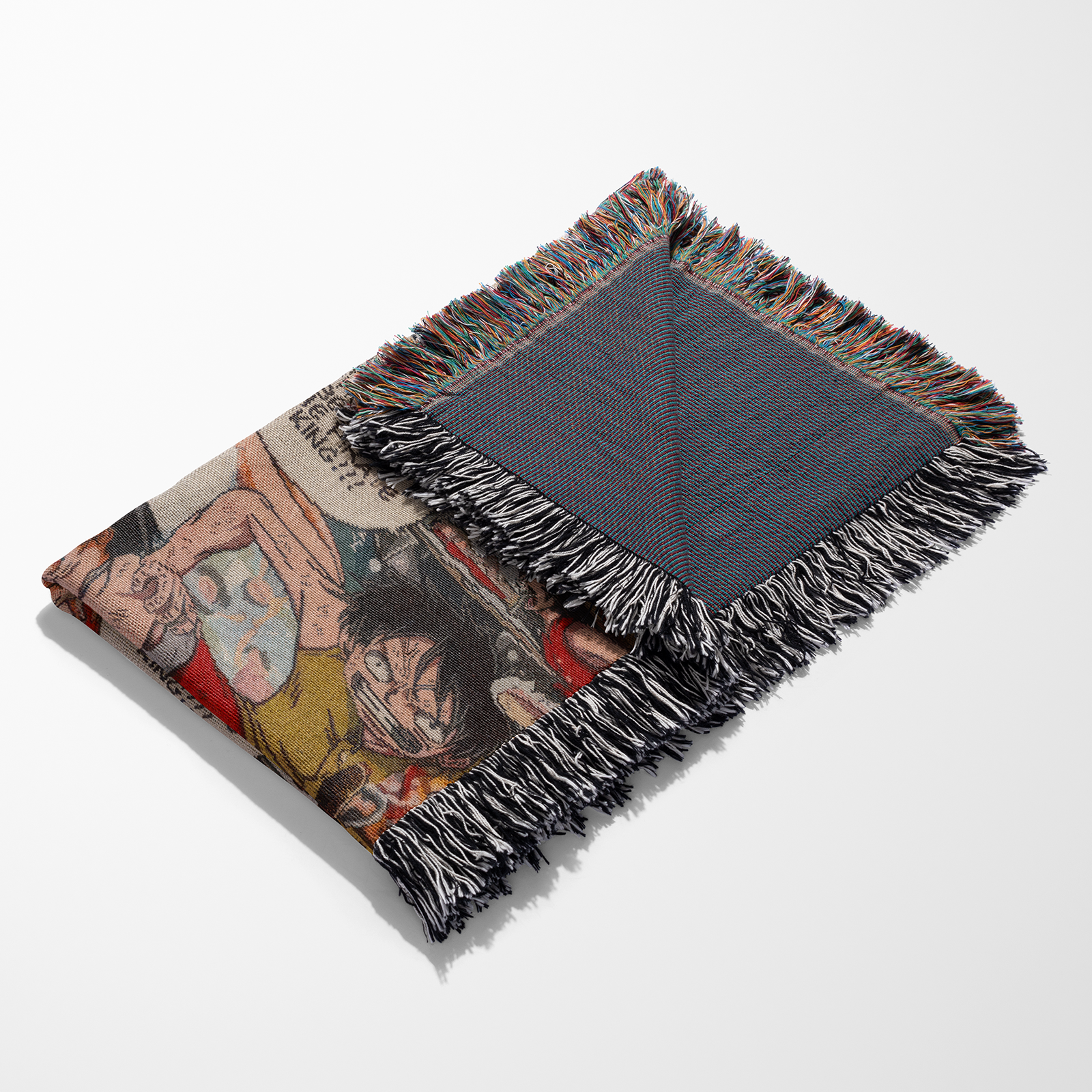 One Piece Woven Throw Blanket Tapestry – Personality Anime Room Decor Gift-VII