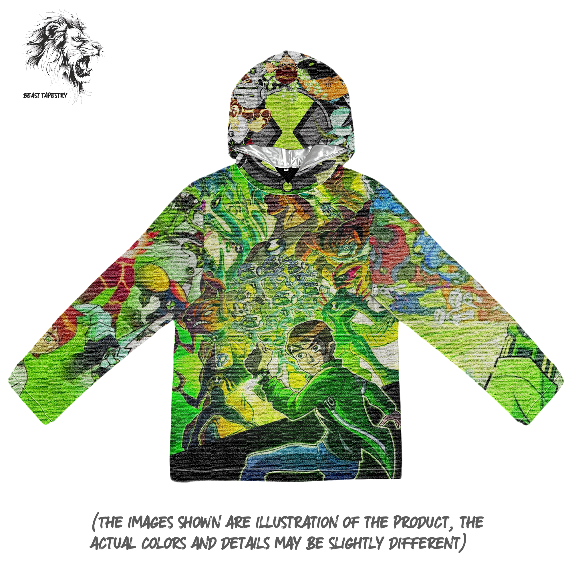 BEN 10 Hoodie-TAPESTRY