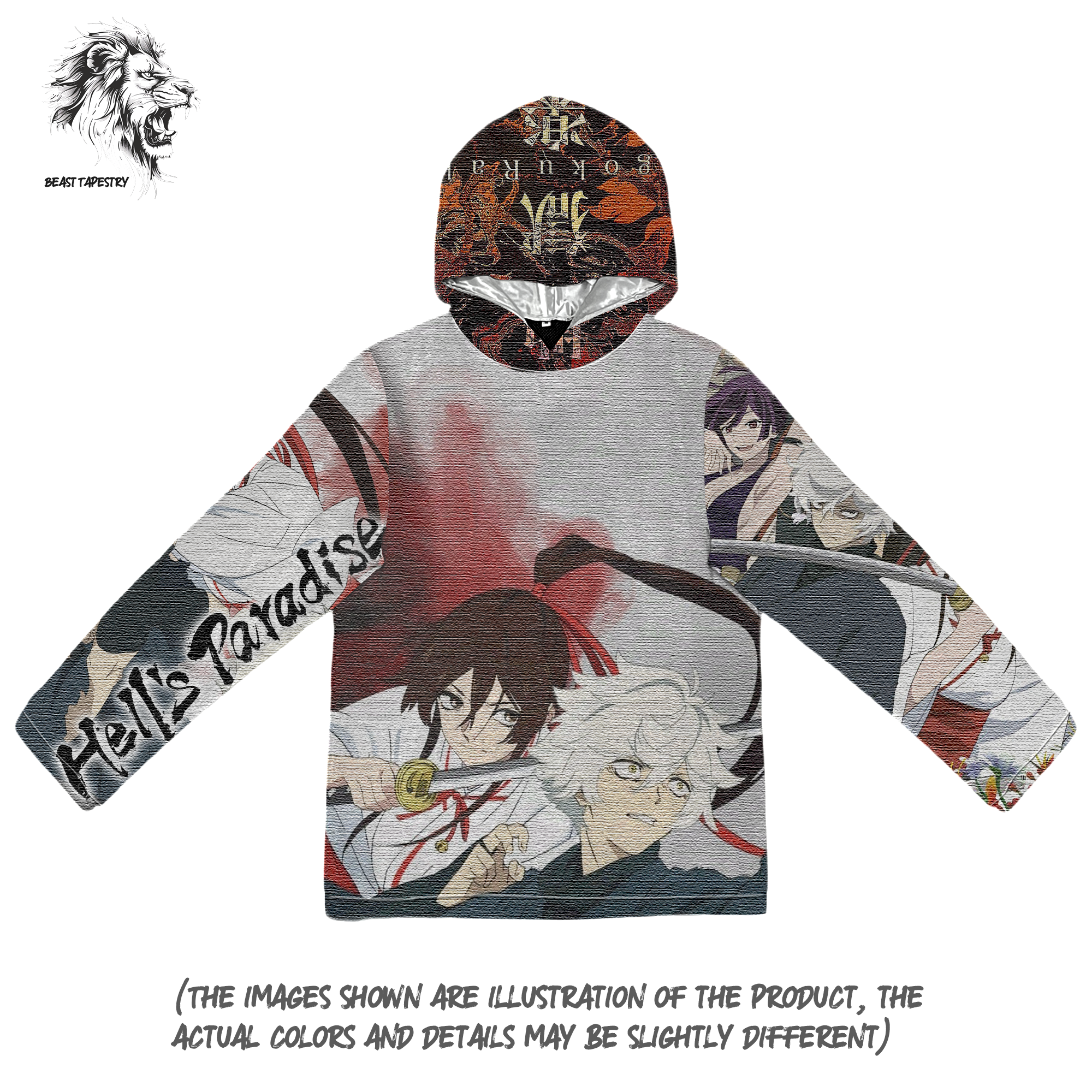 Hell's Paradise Jigokuraku Hoodie I-TAPESTRY