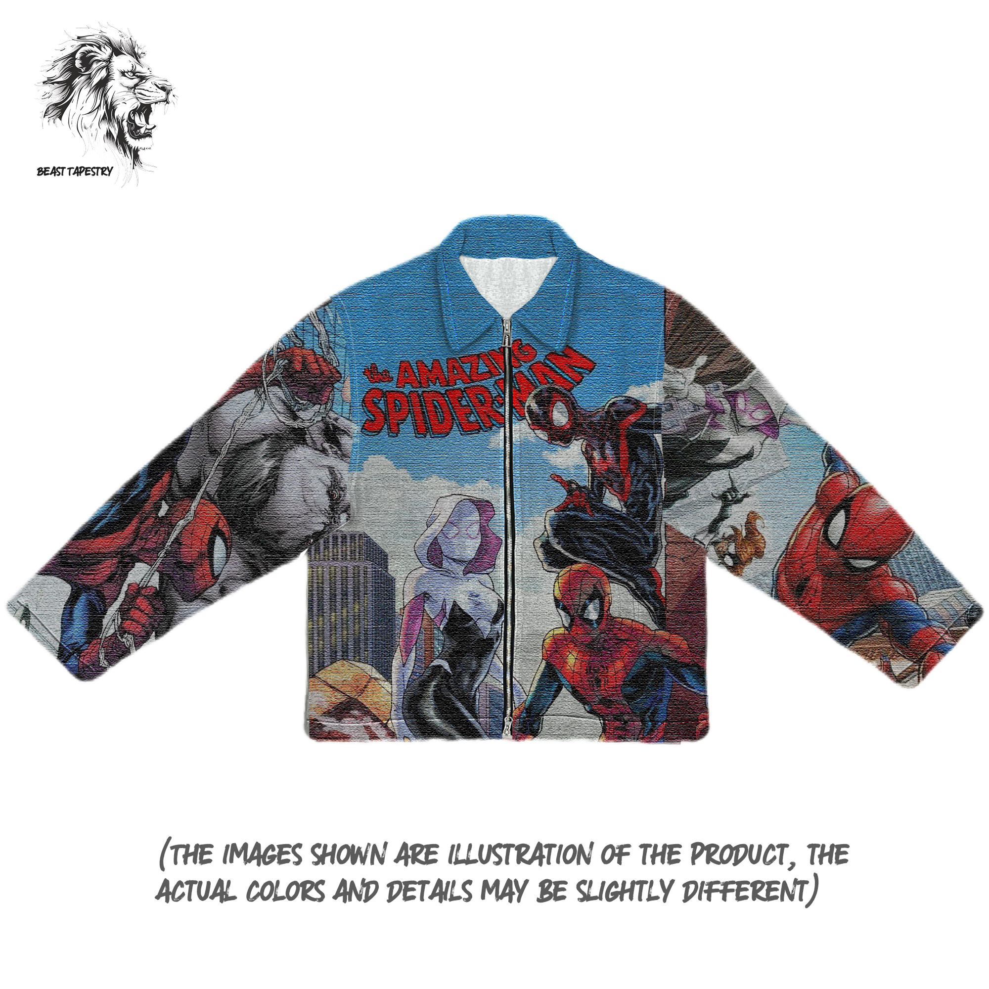 Spider-Man Across the Spider-Verse Jacket-TAPESTRY