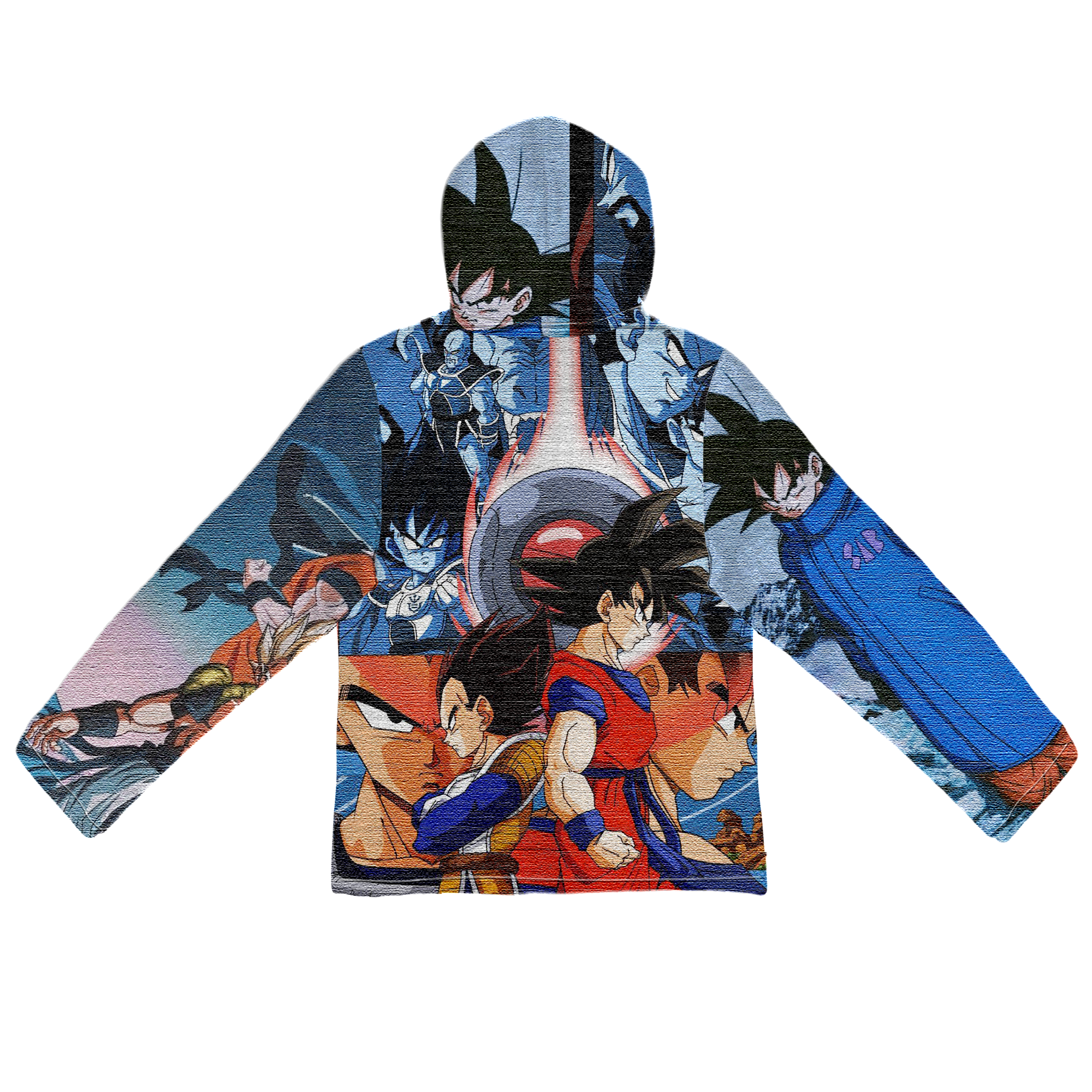 Dragon Ball Goku/Vegeta Hoodie-TAPESTRY