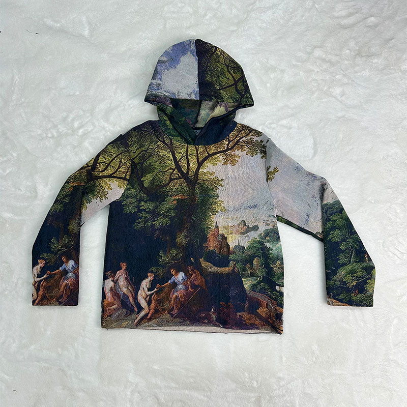 Greek myth Hoodie-TAPESTRY