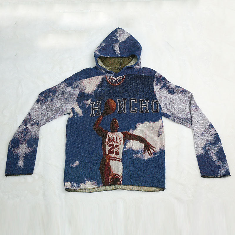 JORDAN ABOVE THE CLOUDS Hoodie-TAPESTRY