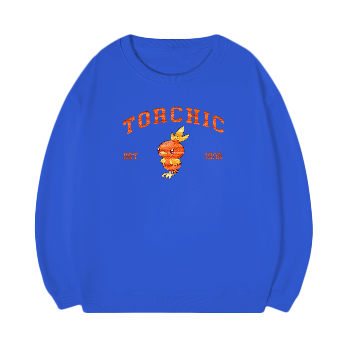 TORCHIC Embroidered Anime Character Unisex T-Shirt,Crewneck,Hoodie,Stylish Gift for Friends,E69
