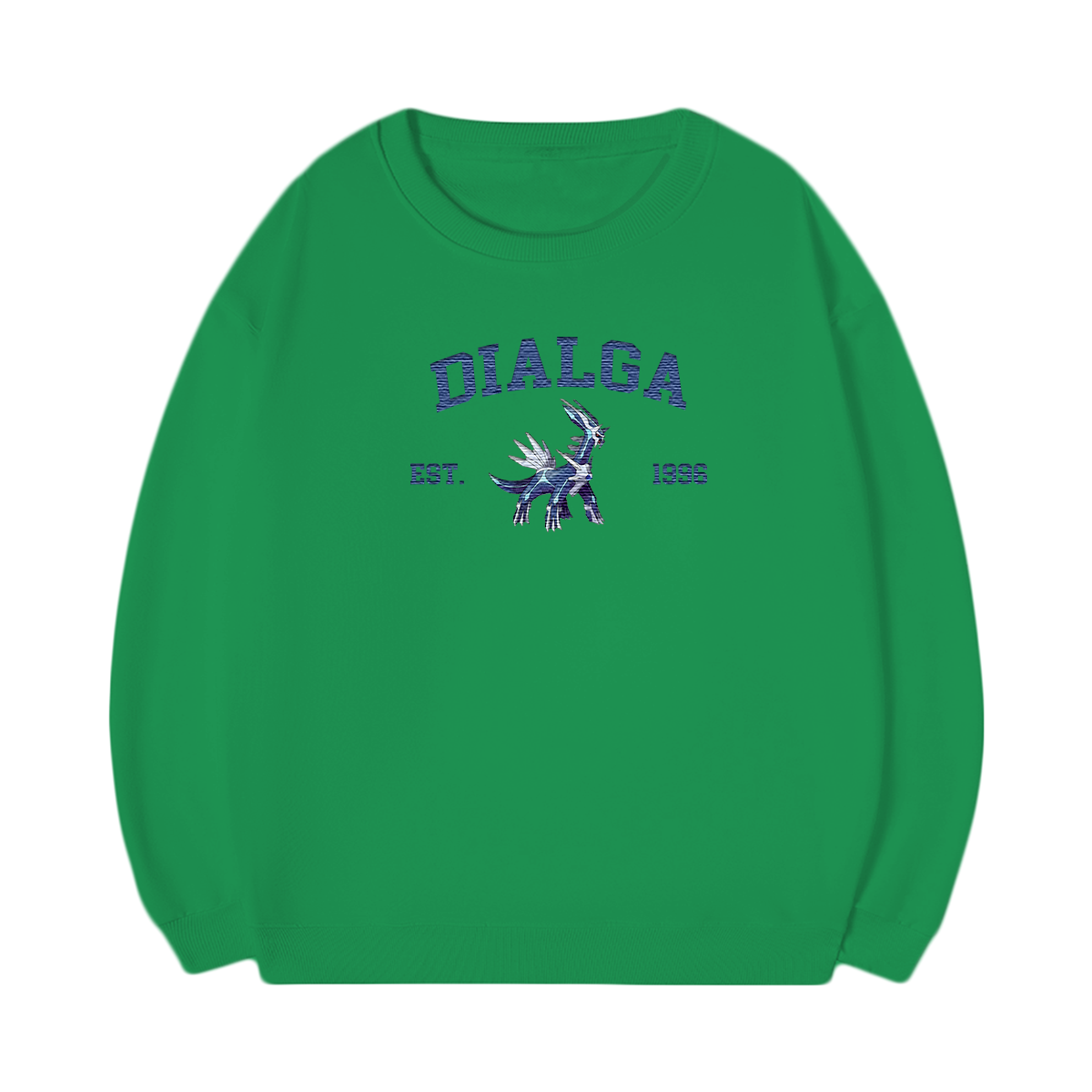 DIALGA Embroidered Anime Character Unisex T-Shirt,Crewneck,Hoodie,Stylish Gift for Friends,E268