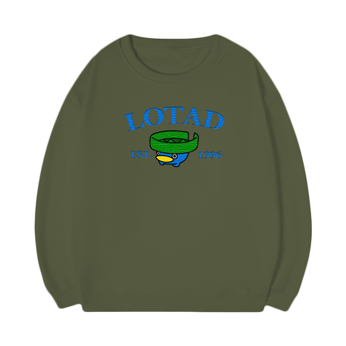 LOTAD Embroidered Anime Character Unisex T-Shirt,Crewneck,Hoodie,Stylish Gift for Friends,E160