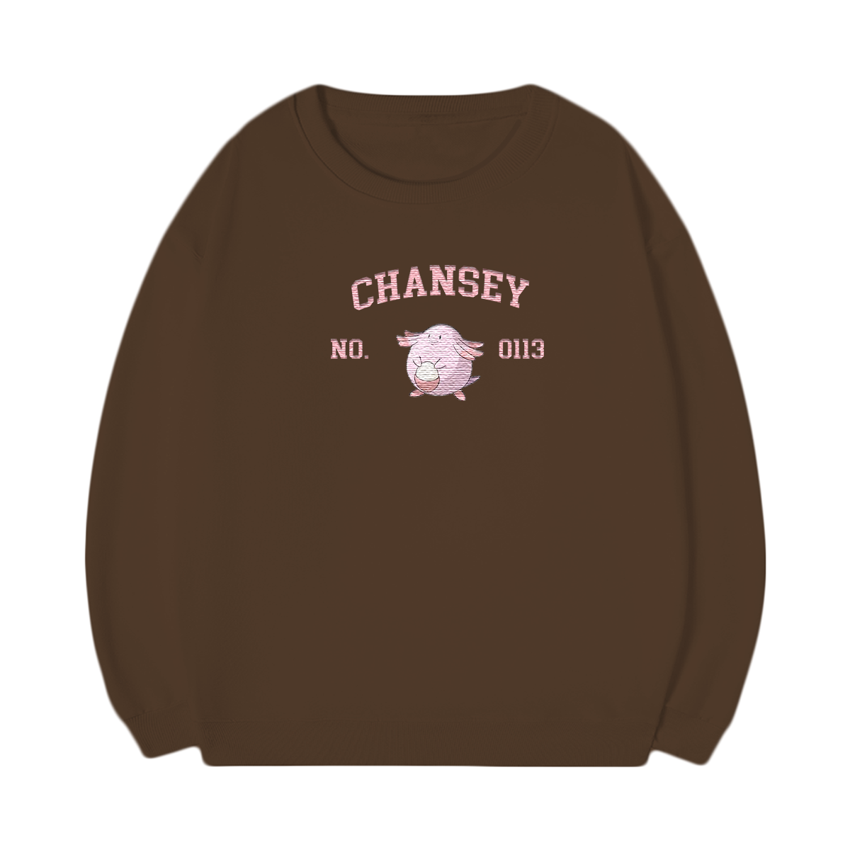 CHANSEY Embroidered Anime Character Unisex T-Shirt,Crewneck,Hoodie,Stylish Gift for Friends,E291