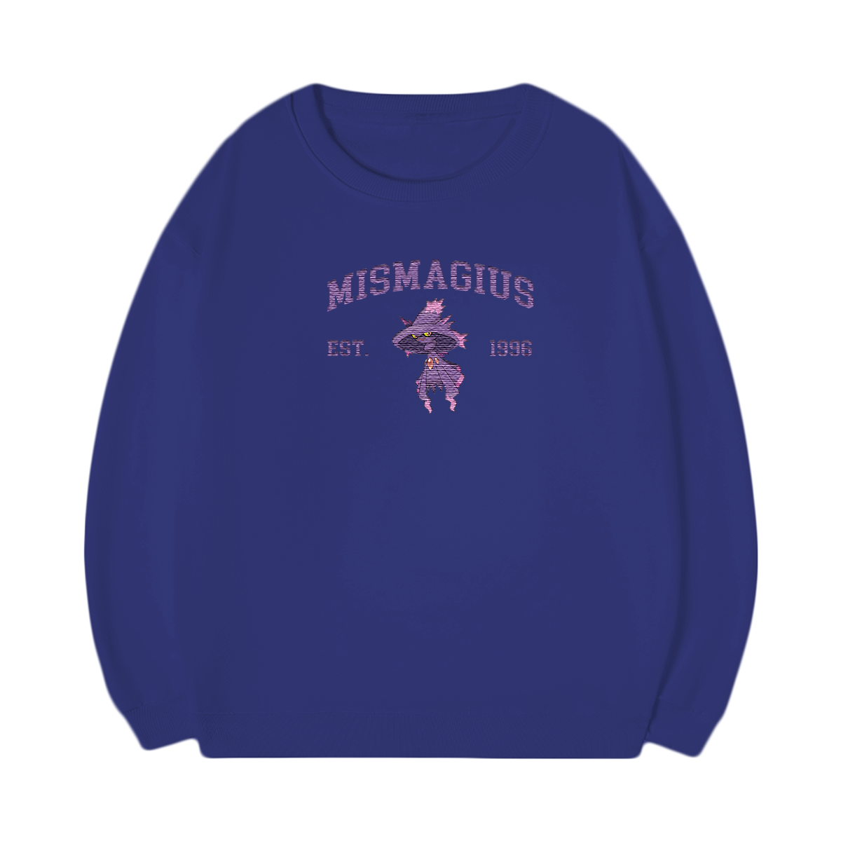 MISMAGIUS Embroidered Anime Character Unisex T-Shirt,Crewneck,Hoodie,Stylish Gift for Friends,E269