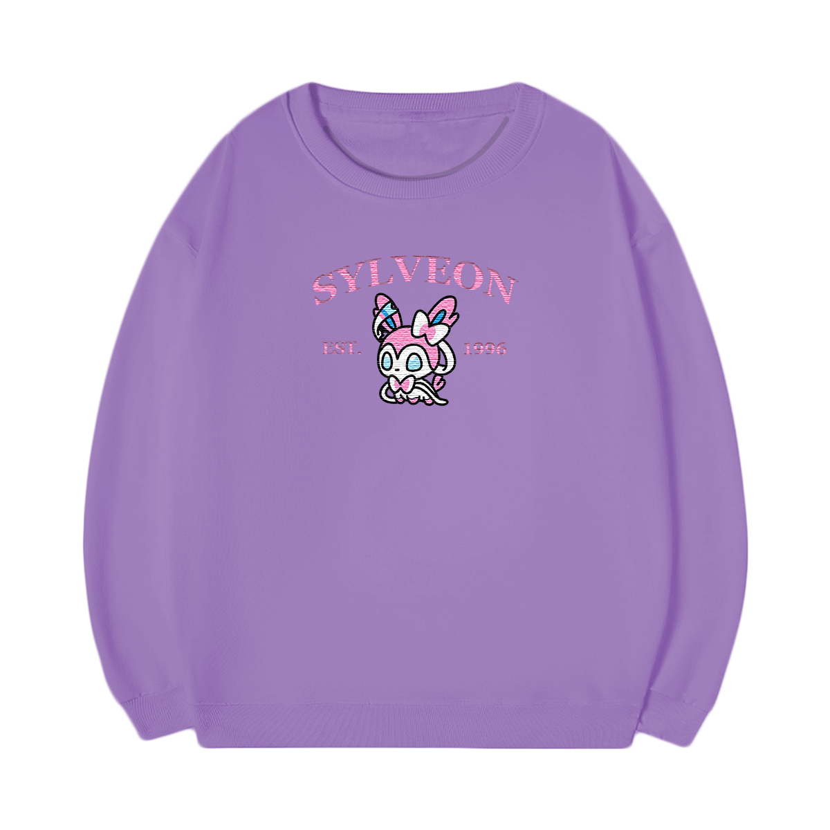 SYLVEON Embroidered Anime Character Unisex T-Shirt,Crewneck,Hoodie,Stylish Gift for Friends,E79