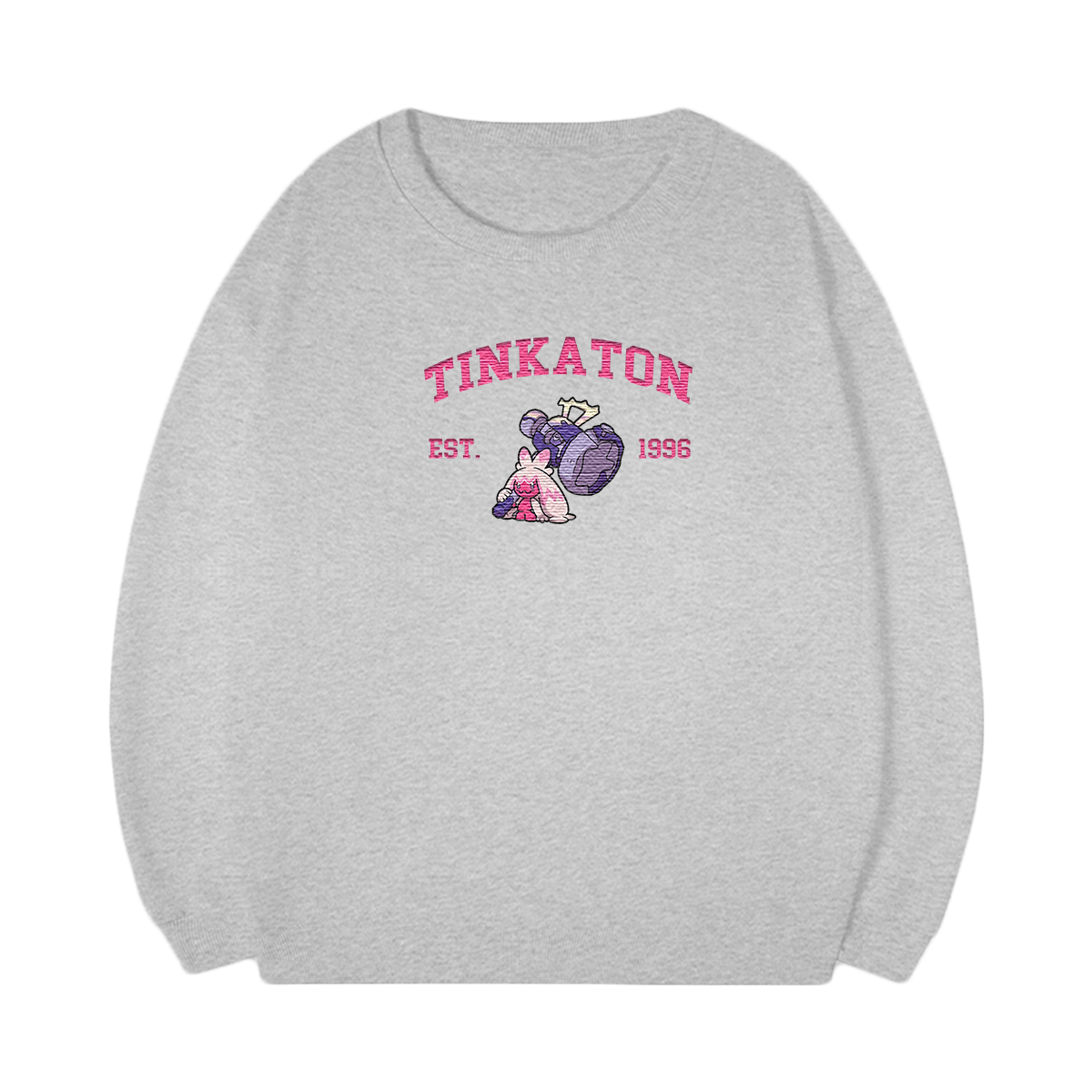 TINKATON Embroidered Anime Character Unisex T-Shirt,Crewneck,Hoodie,Stylish Gift for Friends,E228