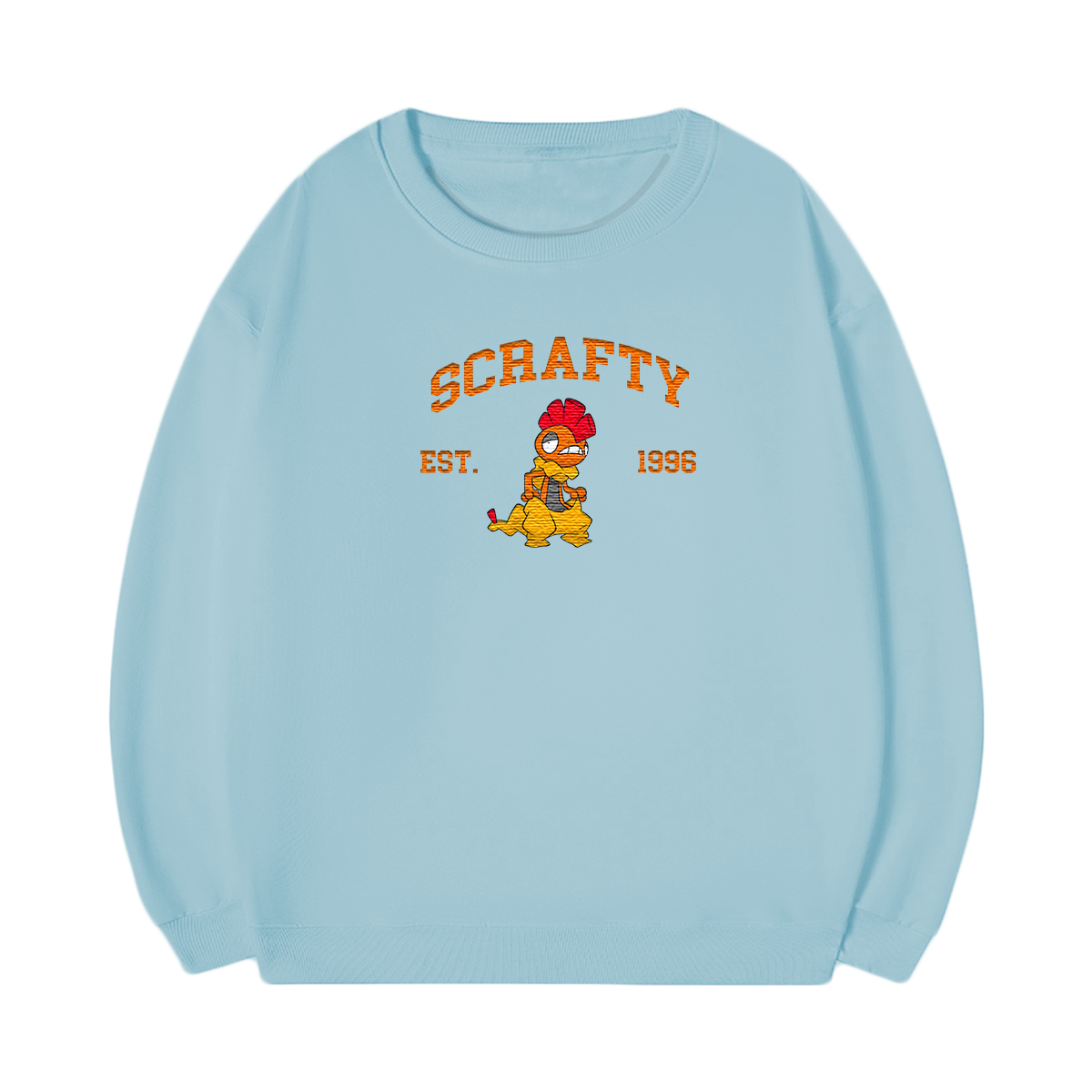 SCRAFTY Embroidered Anime Character Unisex T-Shirt,Crewneck,Hoodie,Stylish Gift for Friends,E279