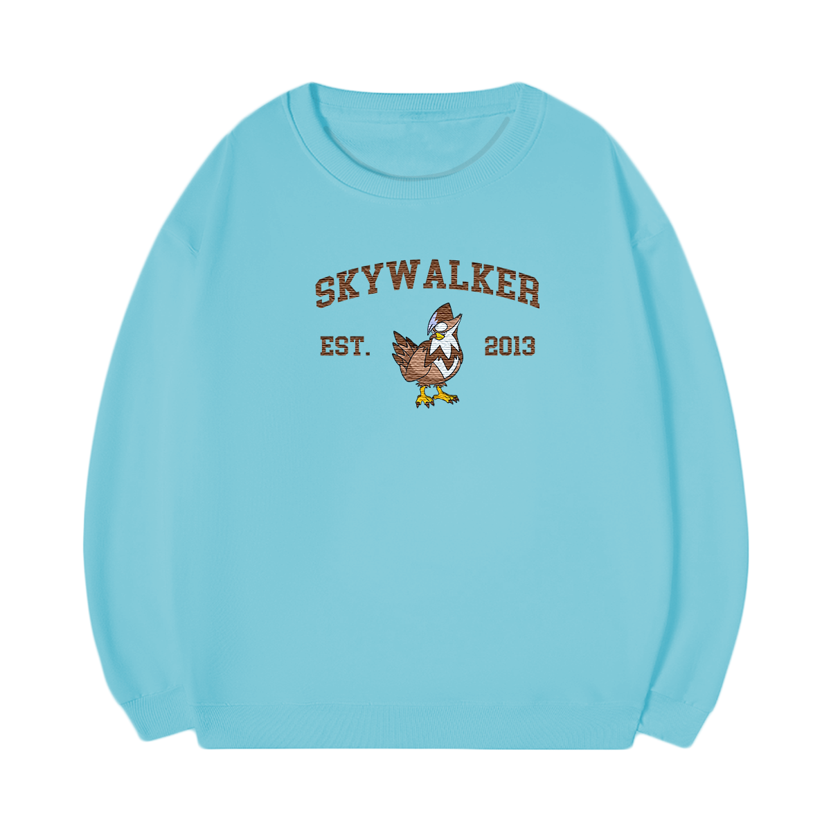 SKYWALKER Embroidered Anime Character Unisex T-Shirt,Crewneck,Hoodie,Stylish Gift for Friends,E290