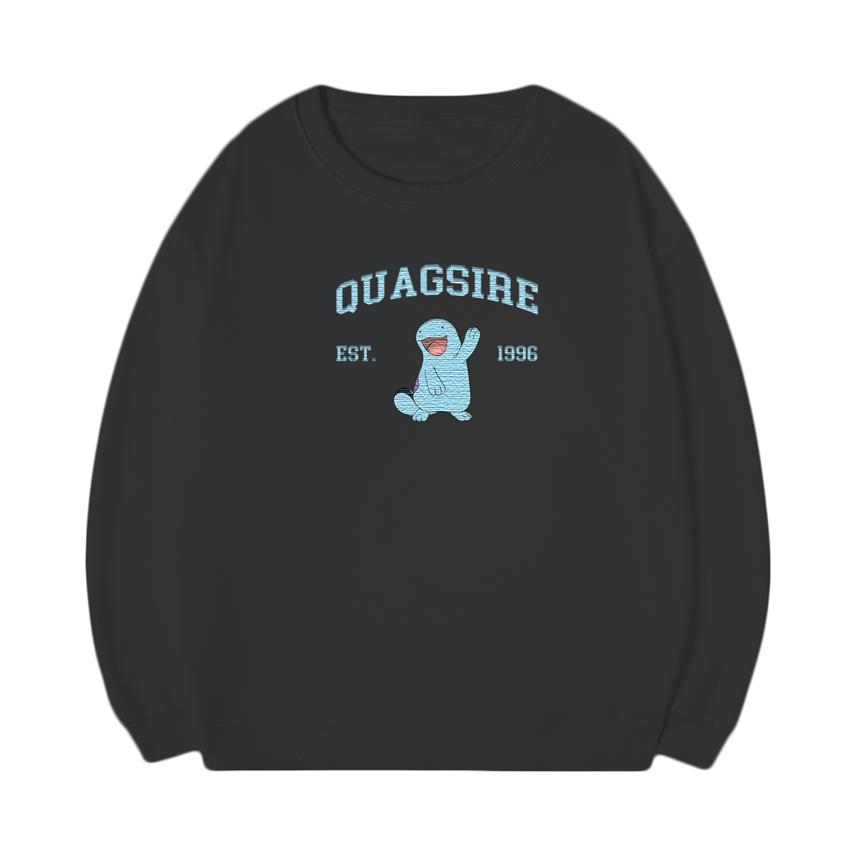 QUAGSIRE Embroidered Anime Character Unisex T-Shirt,Crewneck,Hoodie,Stylish Gift for Friends,E246