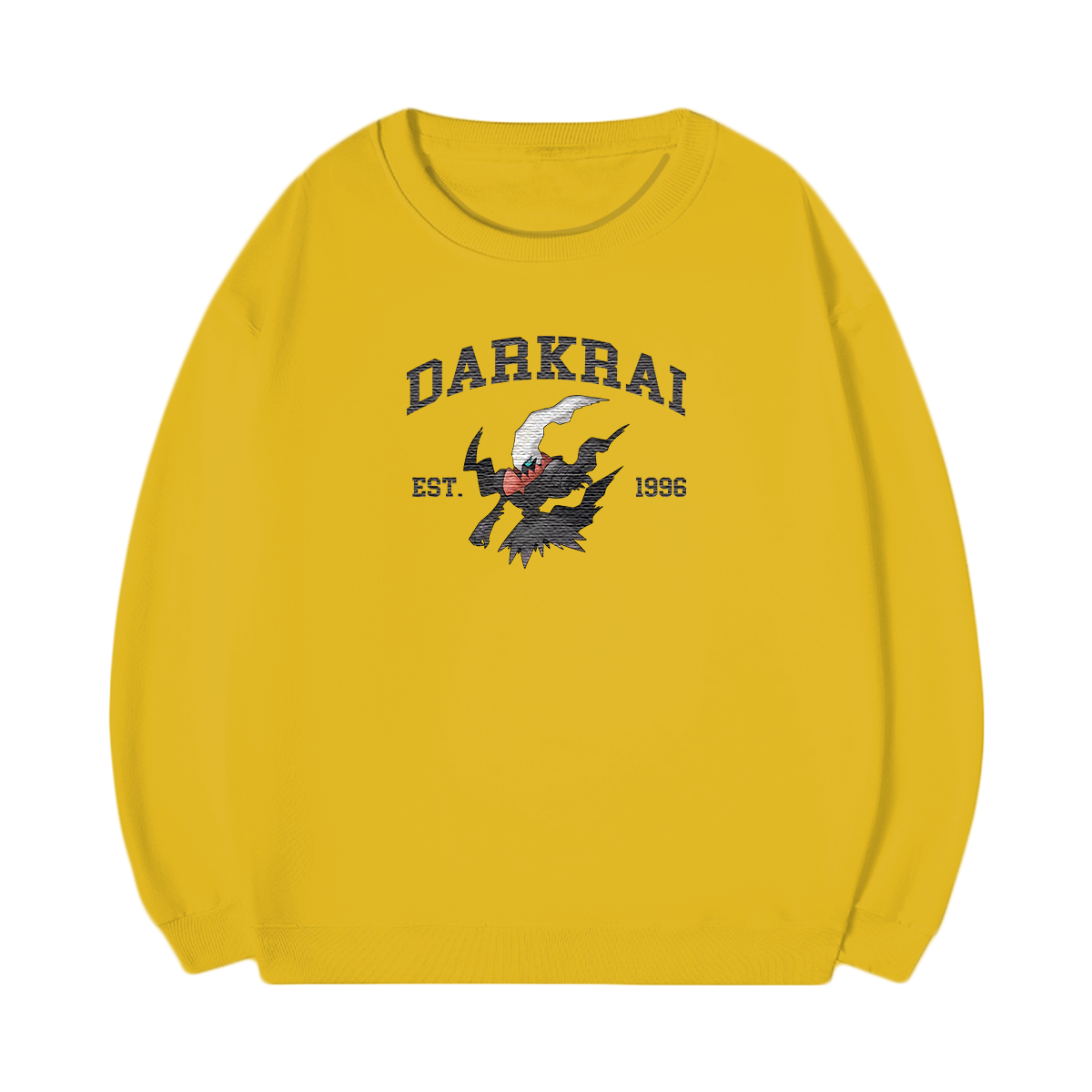 DARKRAI Embroidered Anime Character Unisex T-Shirt,Crewneck,Hoodie,Stylish Gift for Friends,E91