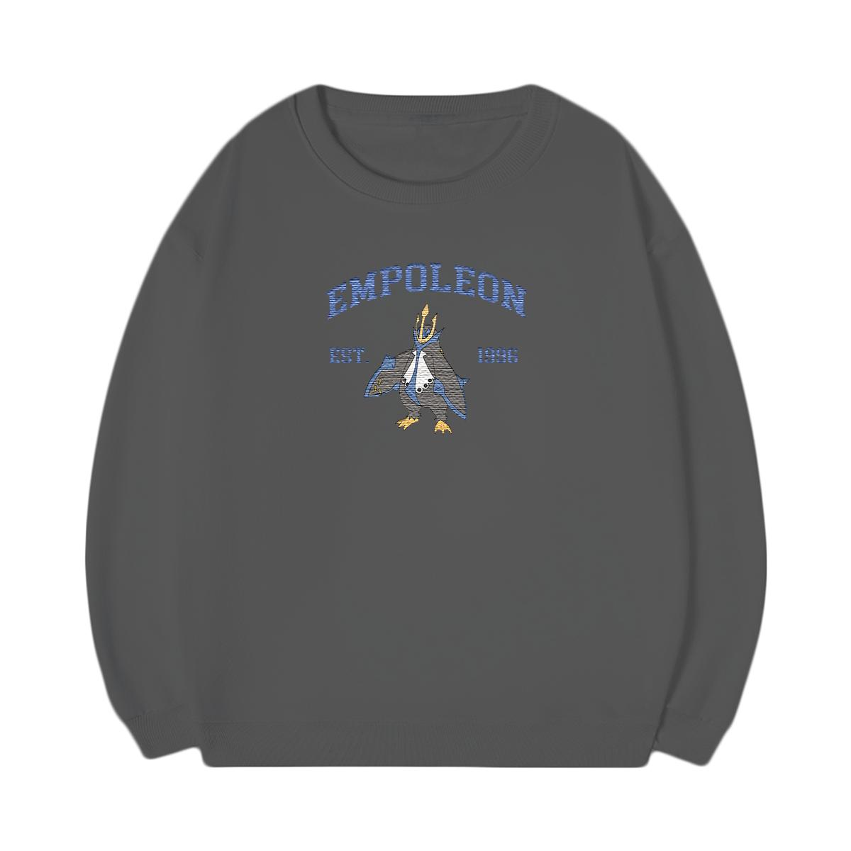 EMPOLEON Embroidered Anime Character Unisex T-Shirt,Crewneck,Hoodie,Stylish Gift for Friends,E143