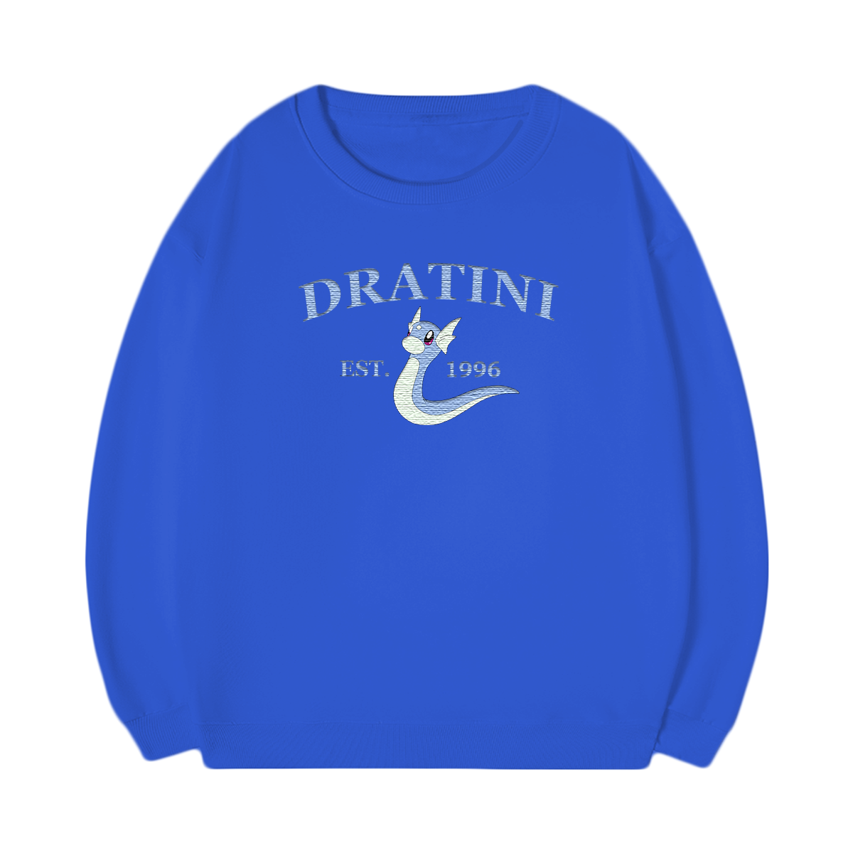 DRATINI Embroidered Anime Character Unisex T-Shirt,Crewneck,Hoodie,Stylish Gift for Friends,E189