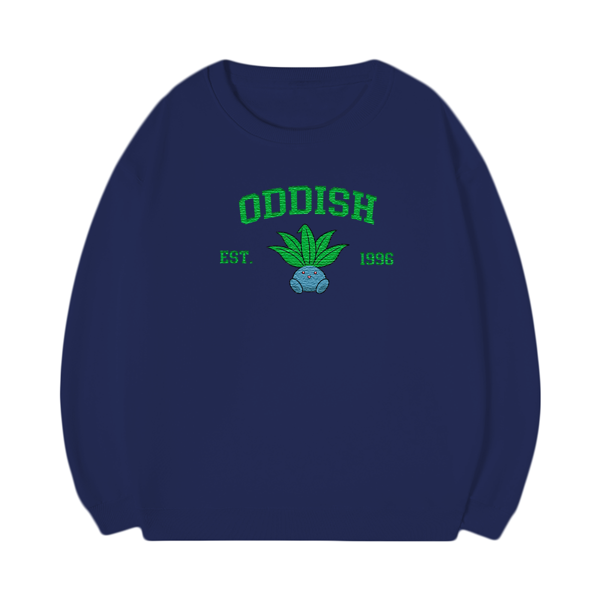 ODDISH Embroidered Anime Character Unisex T-Shirt,Crewneck,Hoodie,Stylish Gift for Friends,E233
