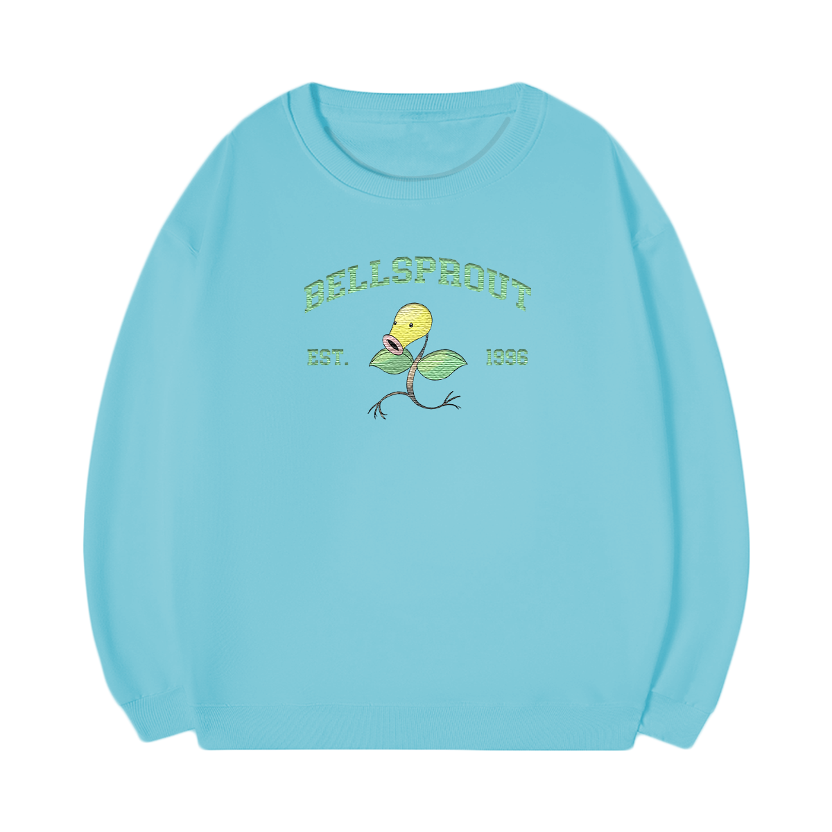 BELLSPROUT Embroidered Anime Character Unisex T-Shirt,Crewneck,Hoodie,Stylish Gift for Friends,E136