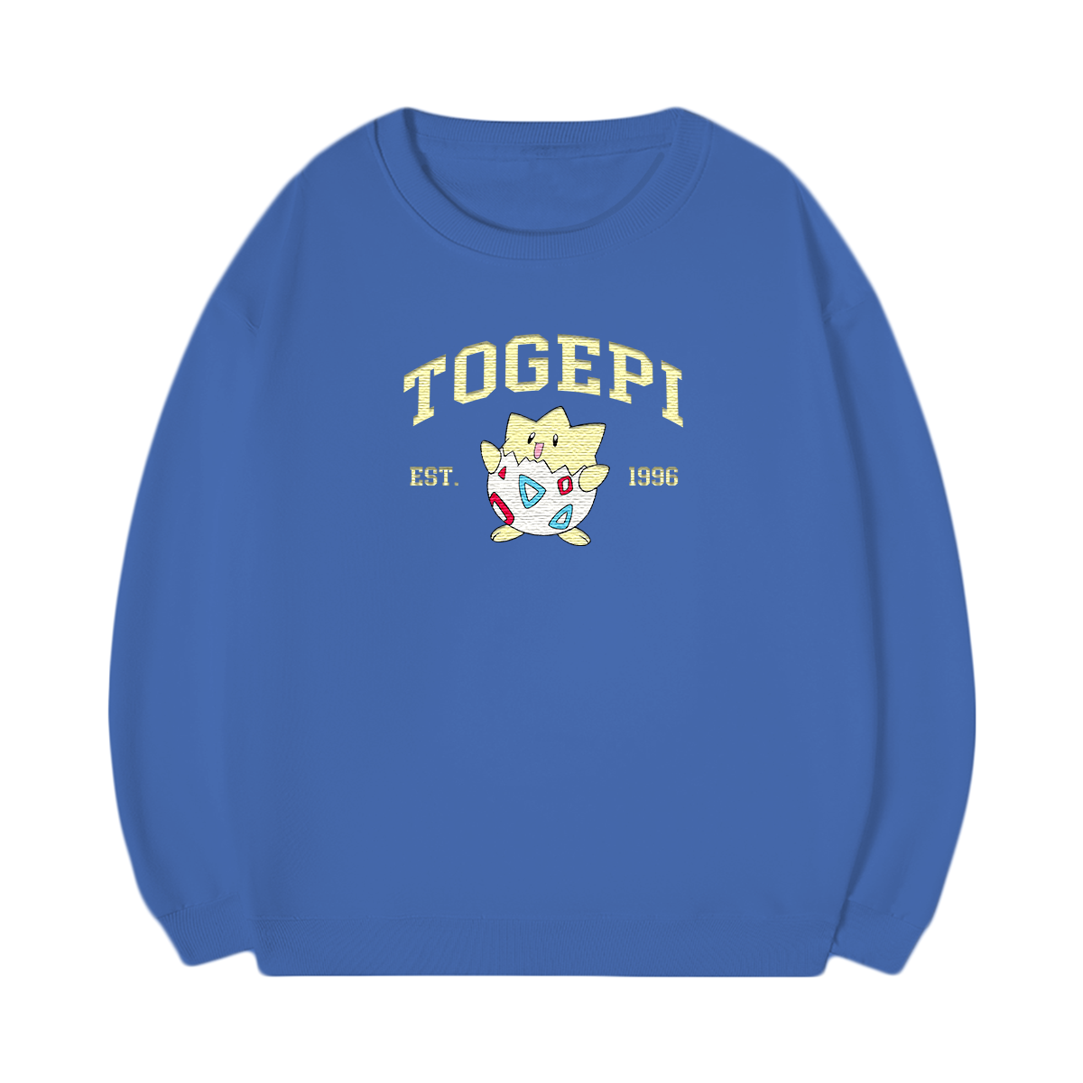 TOGEPI Embroidered Anime Character Unisex T-Shirt,Crewneck,Hoodie,Stylish Gift for Friends,E122