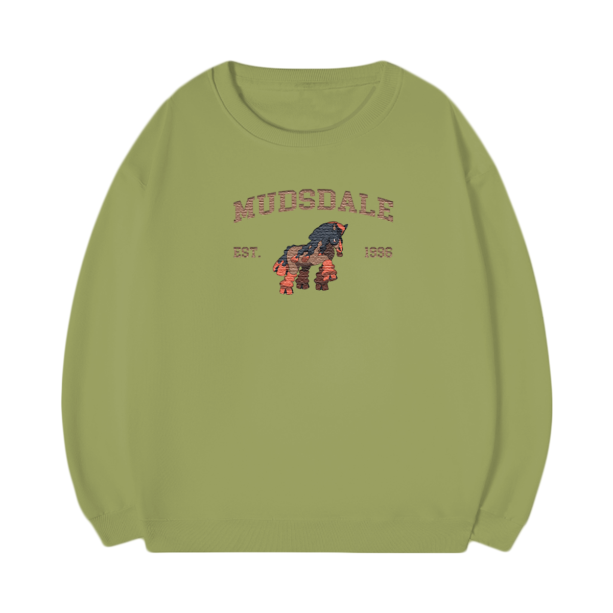 MUDSDALE Embroidered Anime Character Unisex T-Shirt,Crewneck,Hoodie,Stylish Gift for Friends,E209