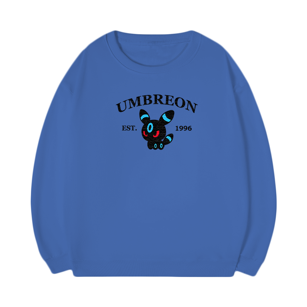 UMBREON Embroidered Anime Character Unisex T-Shirt,Crewneck,Hoodie,Stylish Gift for Friends,E231