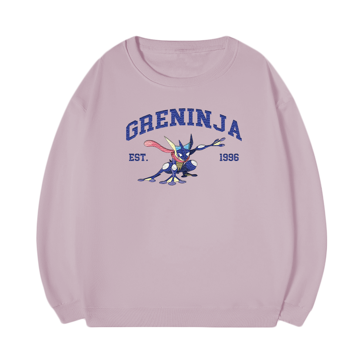 GRENINJA Embroidered Anime Character Unisex T-Shirt,Crewneck,Hoodie,Stylish Gift for Friends,E13