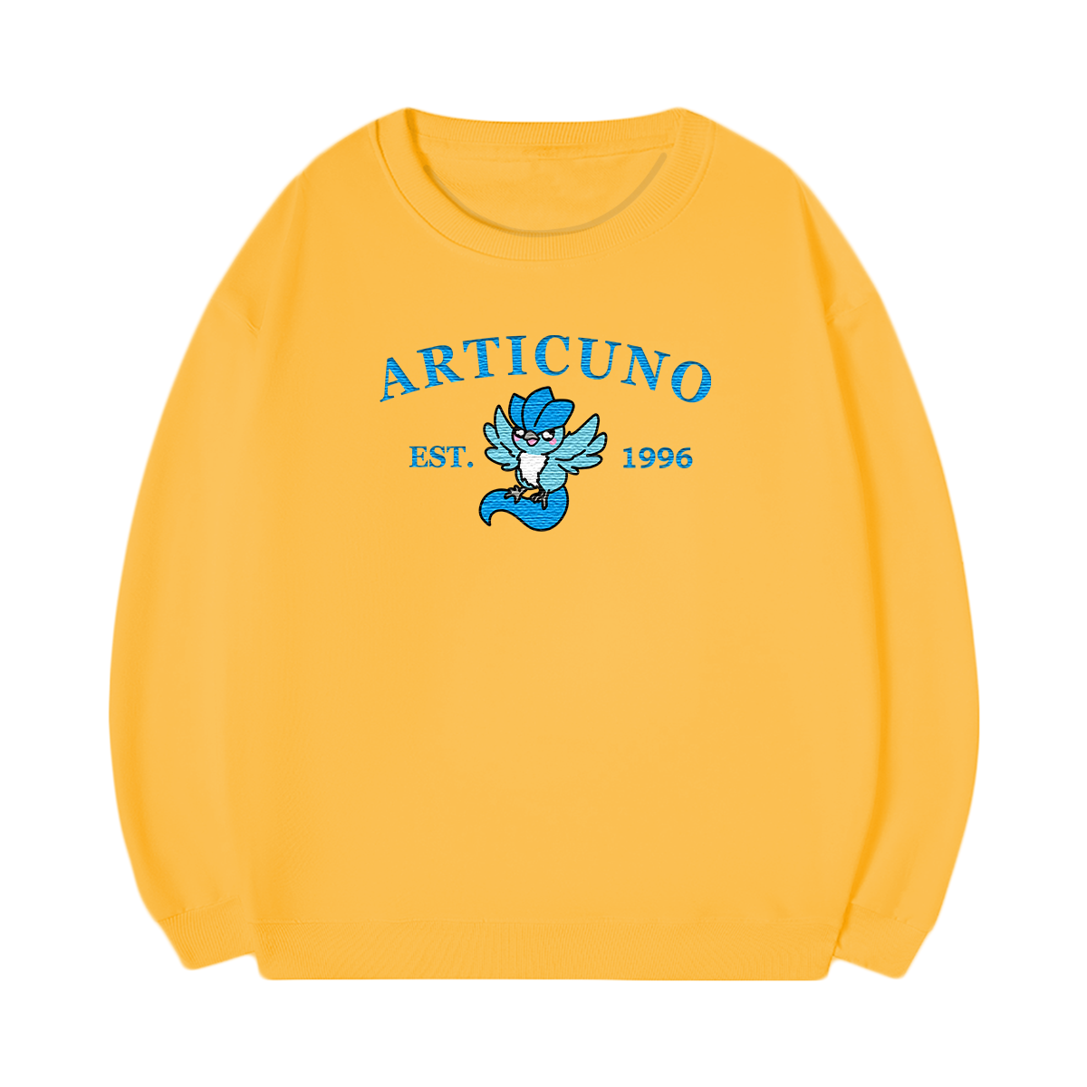 ARTICUNO Embroidered Anime Character Unisex T-Shirt,Crewneck,Hoodie,Stylish Gift for Friends,E150