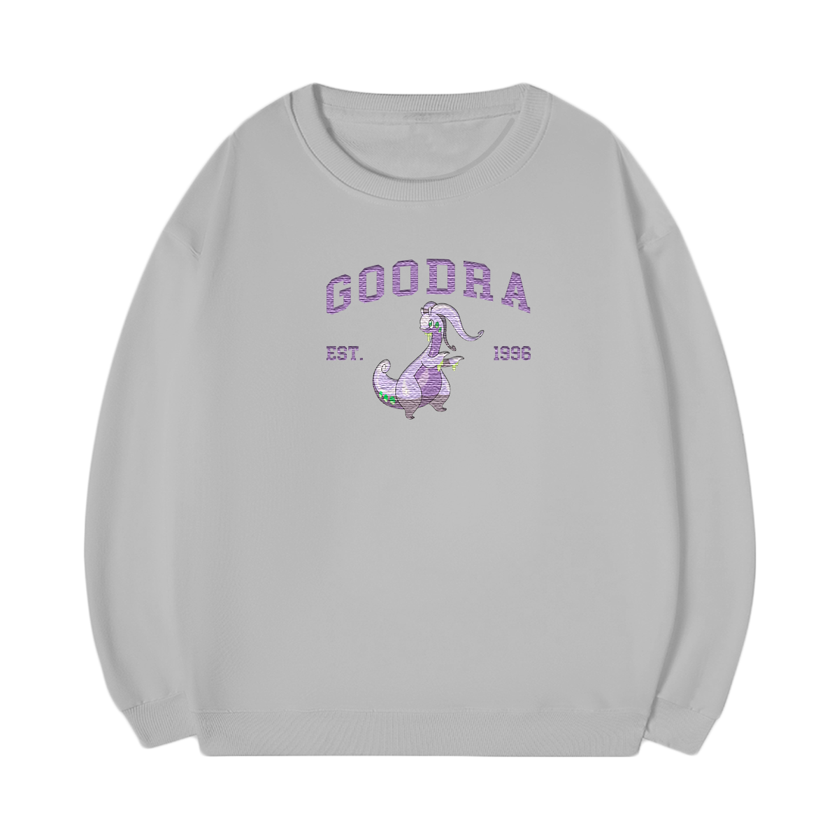 GOODRA Embroidered Anime Character Unisex T-Shirt,Crewneck,Hoodie,Stylish Gift for Friends,E254