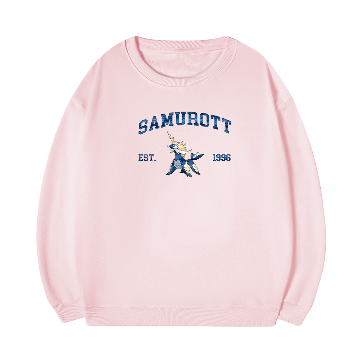 SAMUROTT Embroidered Anime Character Unisex T-Shirt,Crewneck,Hoodie,Stylish Gift for Friends,E262