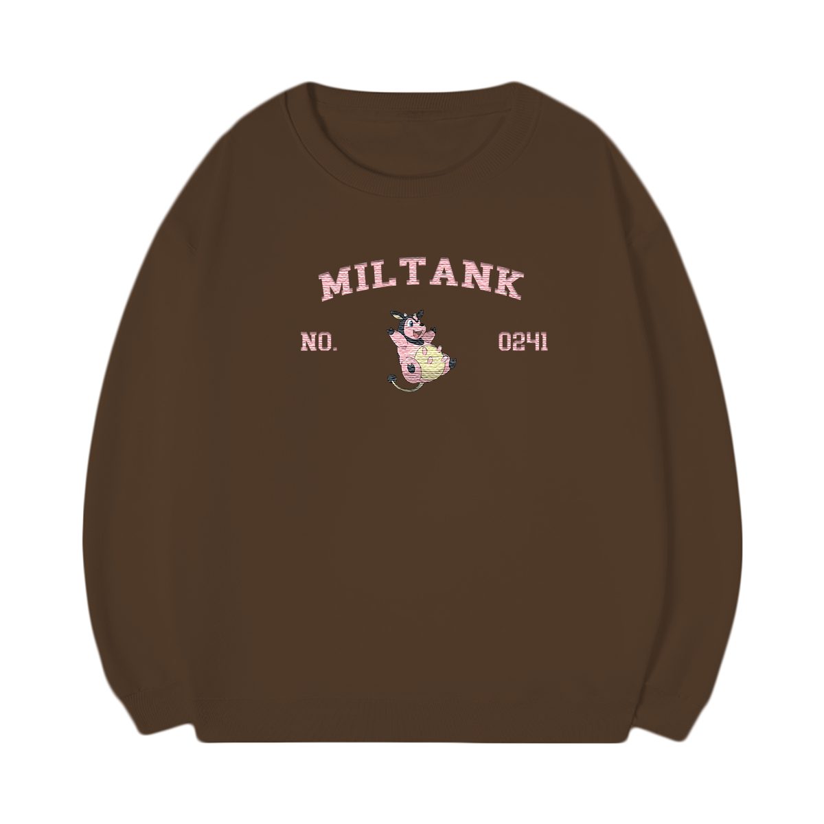 MILTANK Embroidered Anime Character Unisex T-Shirt,Crewneck,Hoodie,Stylish Gift for Friends,E300