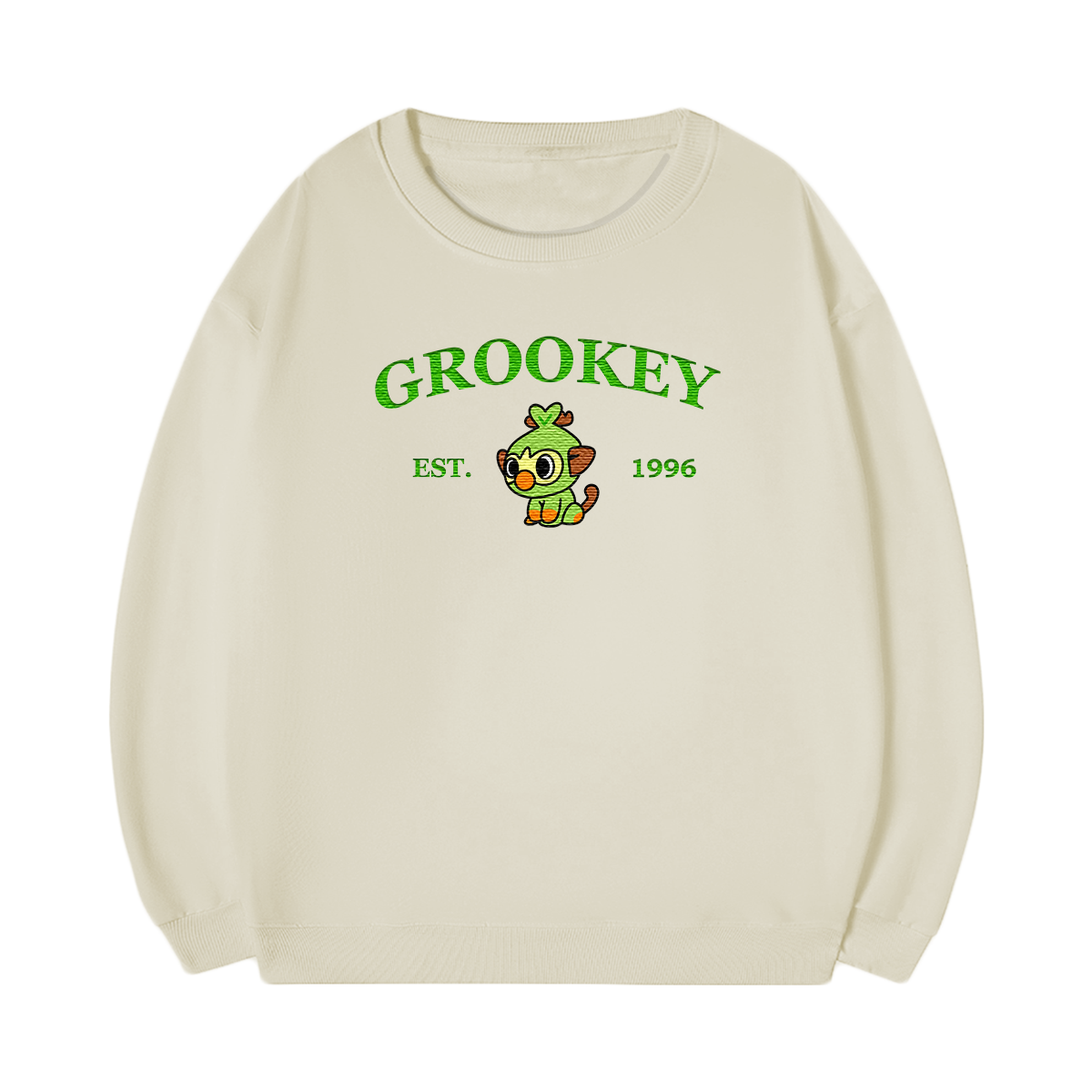 GROOKEY Embroidered Anime Character Unisex T-Shirt,Crewneck,Hoodie,Stylish Gift for Friends,E162