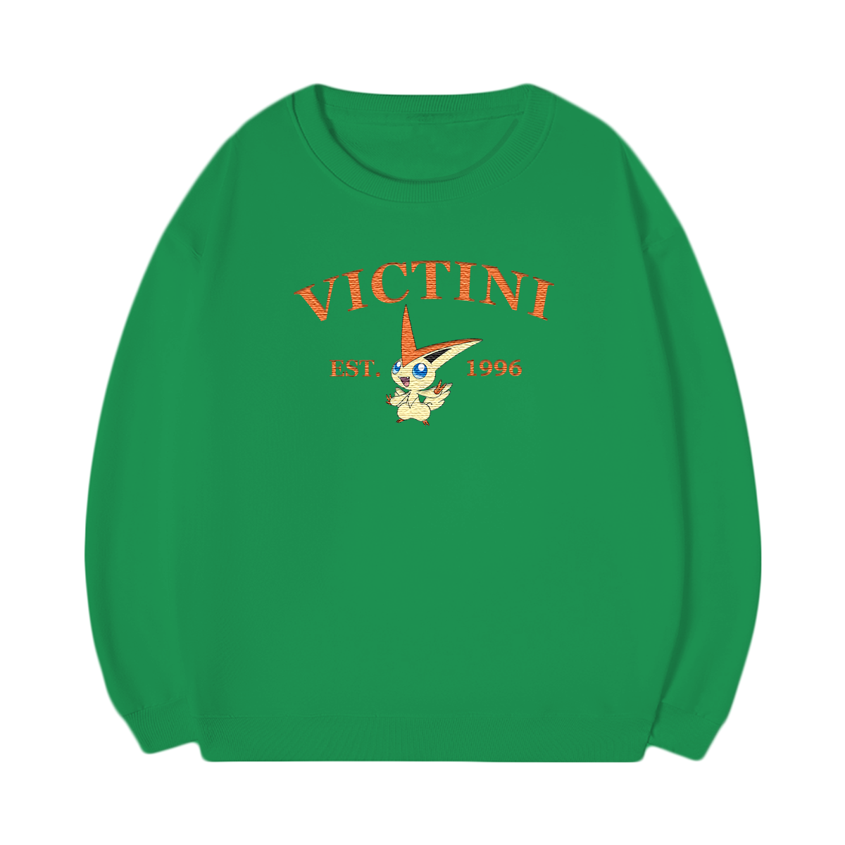 VICTINI Embroidered Anime Character Unisex T-Shirt,Crewneck,Hoodie,Stylish Gift for Friends,E193
