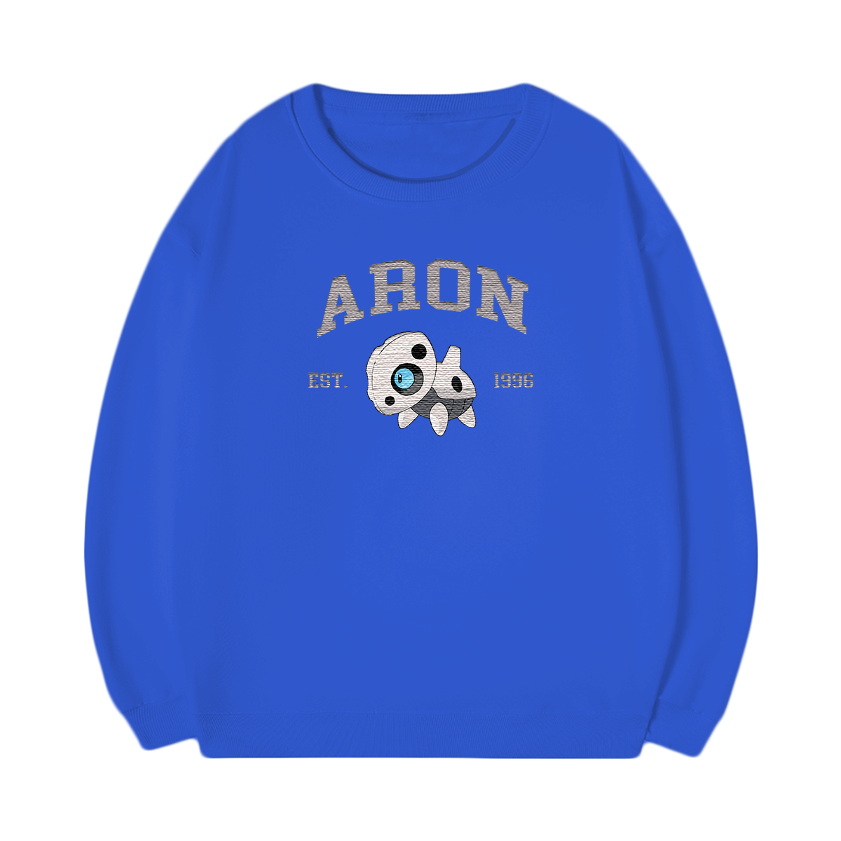ARON Embroidered Anime Character Unisex T-Shirt,Crewneck,Hoodie,Stylish Gift for Friends,E104