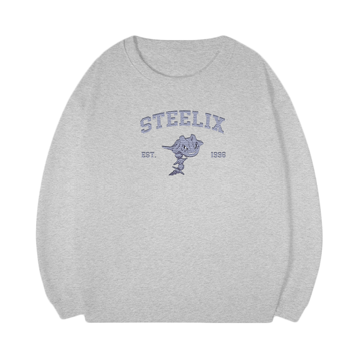 STEELIX Embroidered Anime Character Unisex T-Shirt,Crewneck,Hoodie,Stylish Gift for Friends,E277