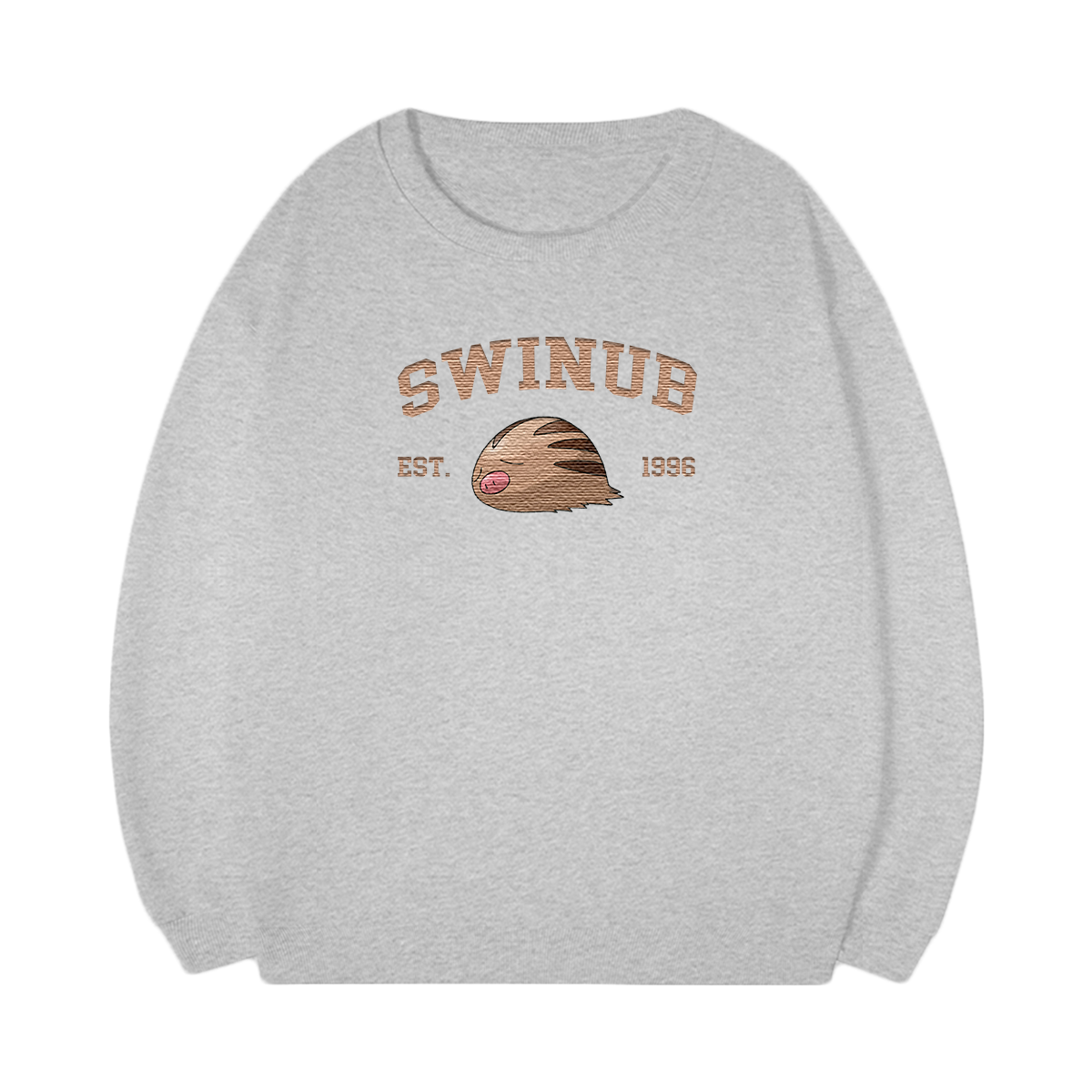 SWINUB Embroidered Anime Character Unisex T-Shirt,Crewneck,Hoodie,Stylish Gift for Friends,E140