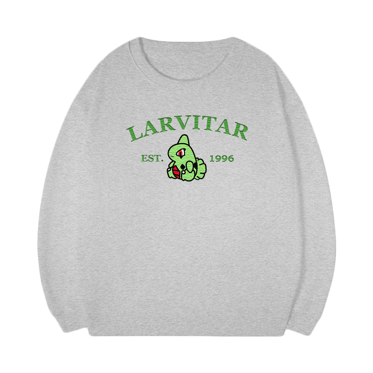 LARVITAR Embroidered Anime Character Unisex T-Shirt,Crewneck,Hoodie,Stylish Gift for Friends,E161