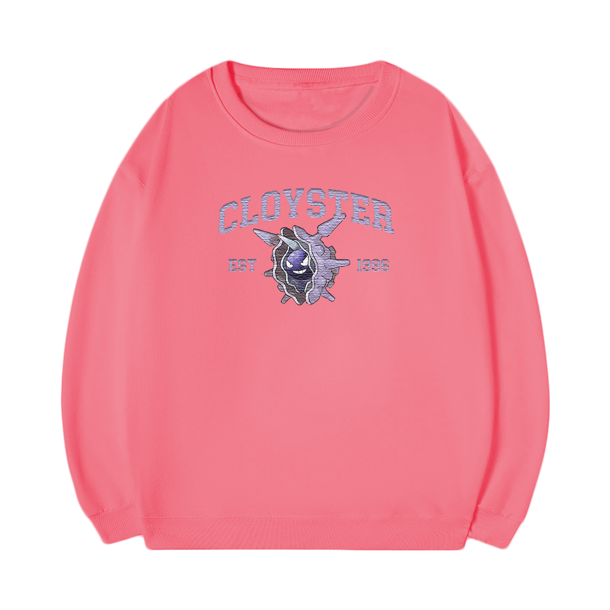 CLOYSTER Embroidered Anime Character Unisex T-Shirt,Crewneck,Hoodie,Stylish Gift for Friends,E149