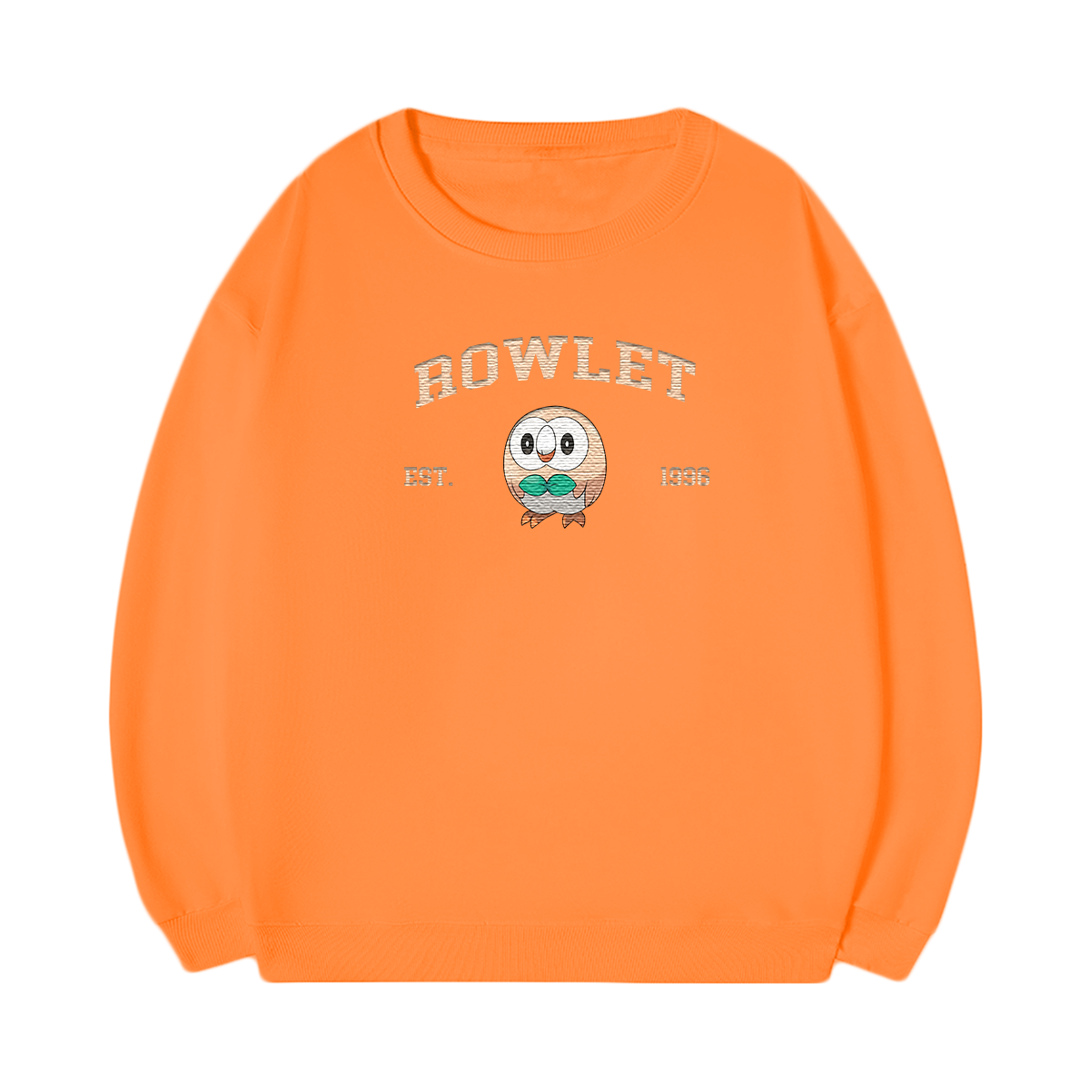 ROWLET Embroidered Anime Character Unisex T-Shirt,Crewneck,Hoodie,Stylish Gift for Friends,E204