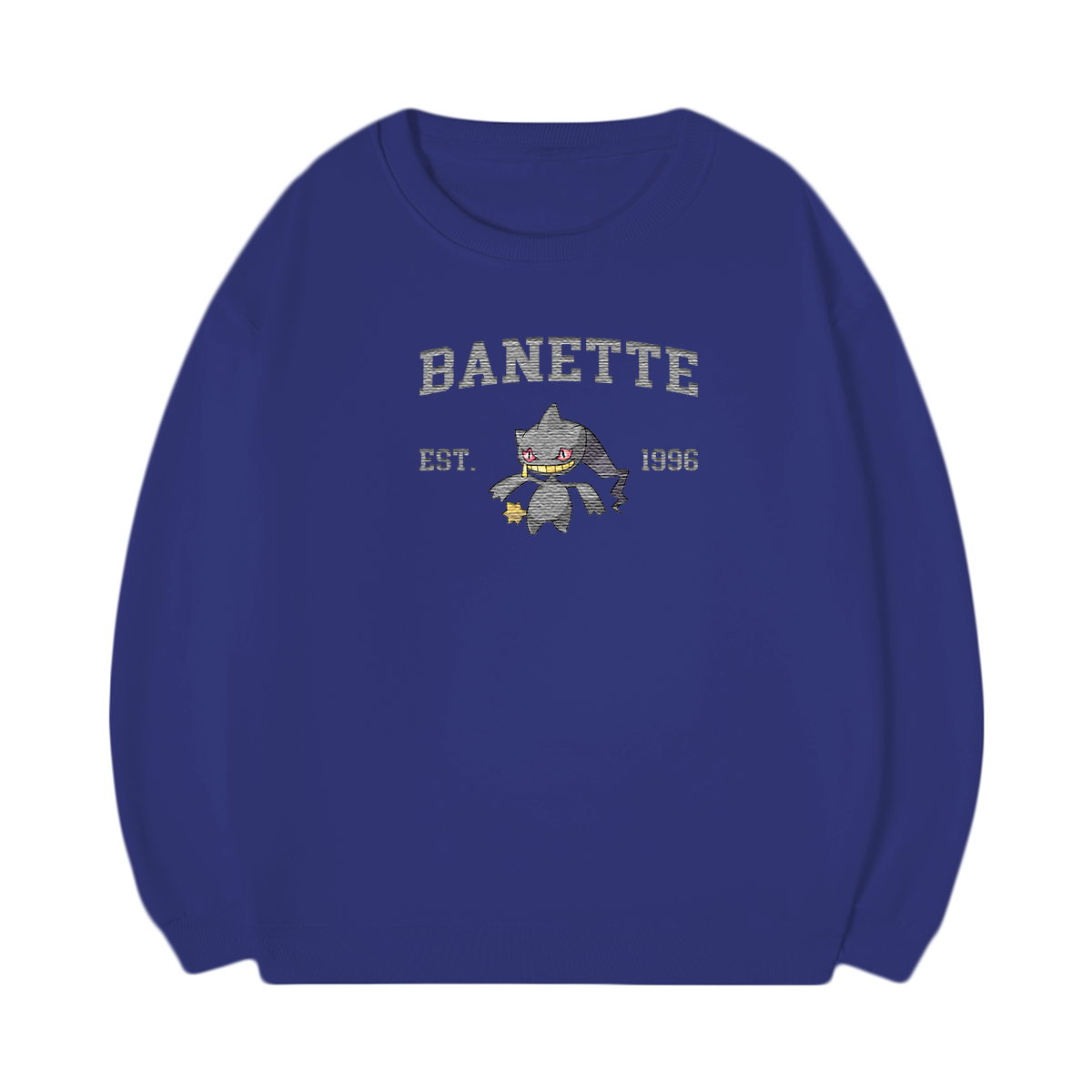 BANETTE Embroidered Anime Character Unisex T-Shirt,Crewneck,Hoodie,Stylish Gift for Friends,E215