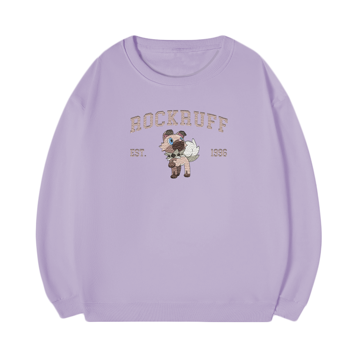 ROCKRUFF Embroidered Anime Character Unisex T-Shirt,Crewneck,Hoodie,Stylish Gift for Friends,E132