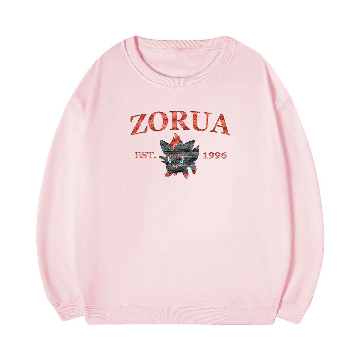 ZORUA Embroidered Anime Character Unisex T-Shirt,Crewneck,Hoodie,Stylish Gift for Friends,E184