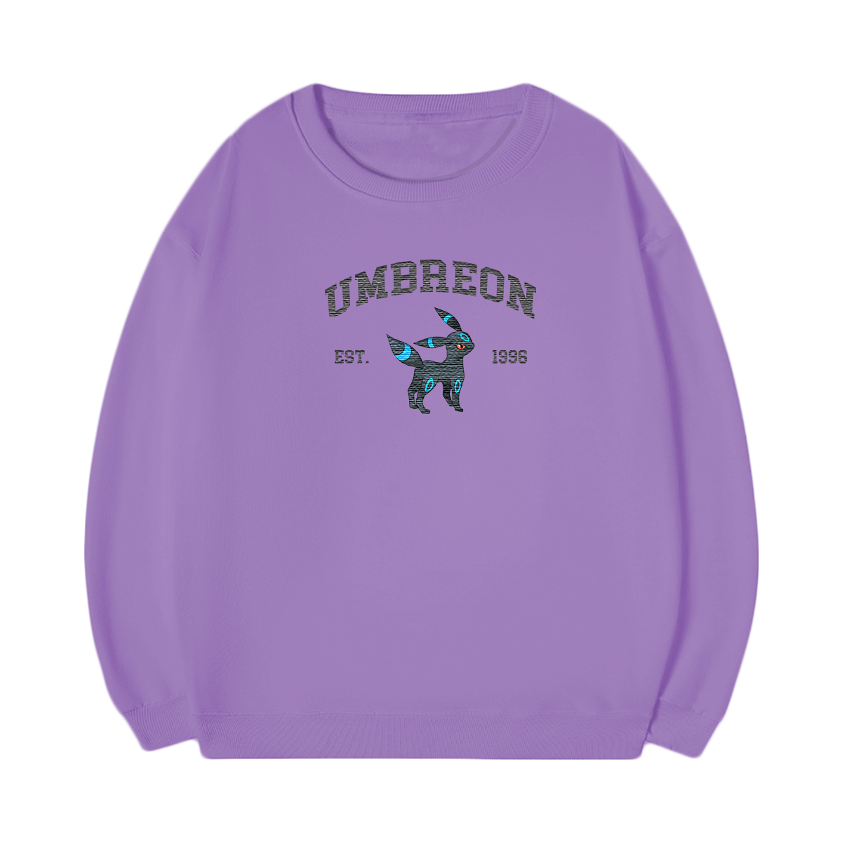 UMBREON Embroidered Anime Character Unisex T-Shirt,Crewneck,Hoodie,Stylish Gift for Friends,E230