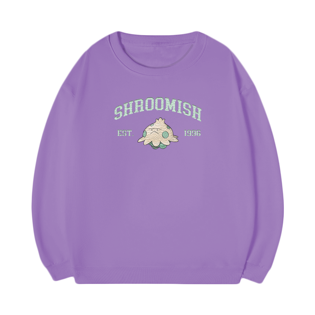 SHROOMISH Embroidered Anime Character Unisex T-Shirt,Crewneck,Hoodie,Stylish Gift for Friends,E130