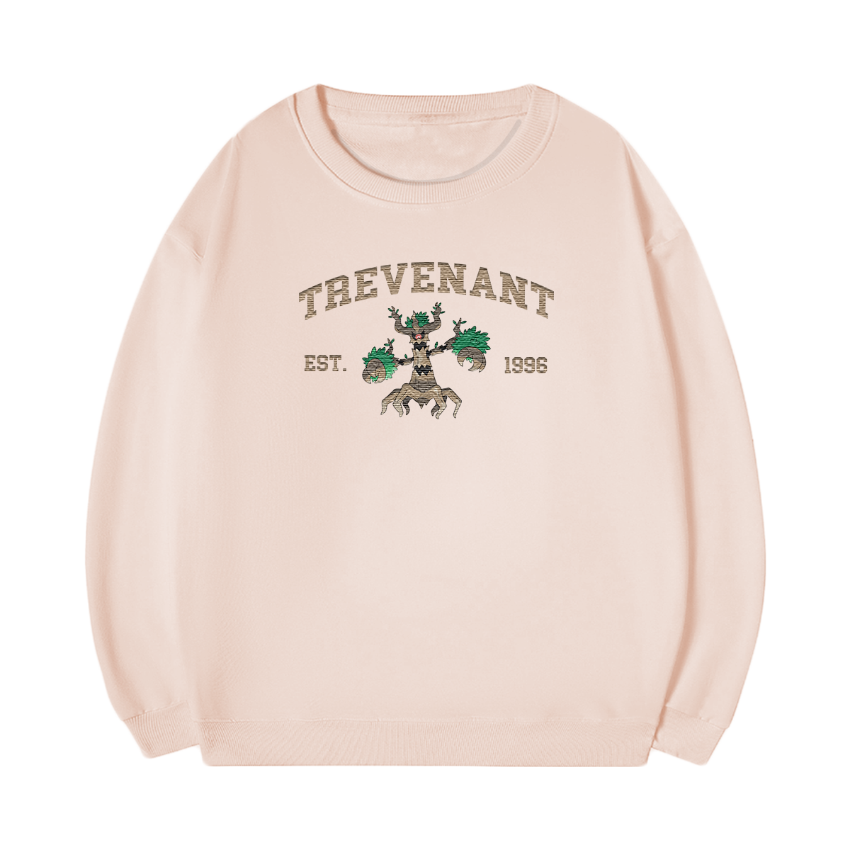 TREVENANT Embroidered Anime Character Unisex T-Shirt,Crewneck,Hoodie,Stylish Gift for Friends,E191