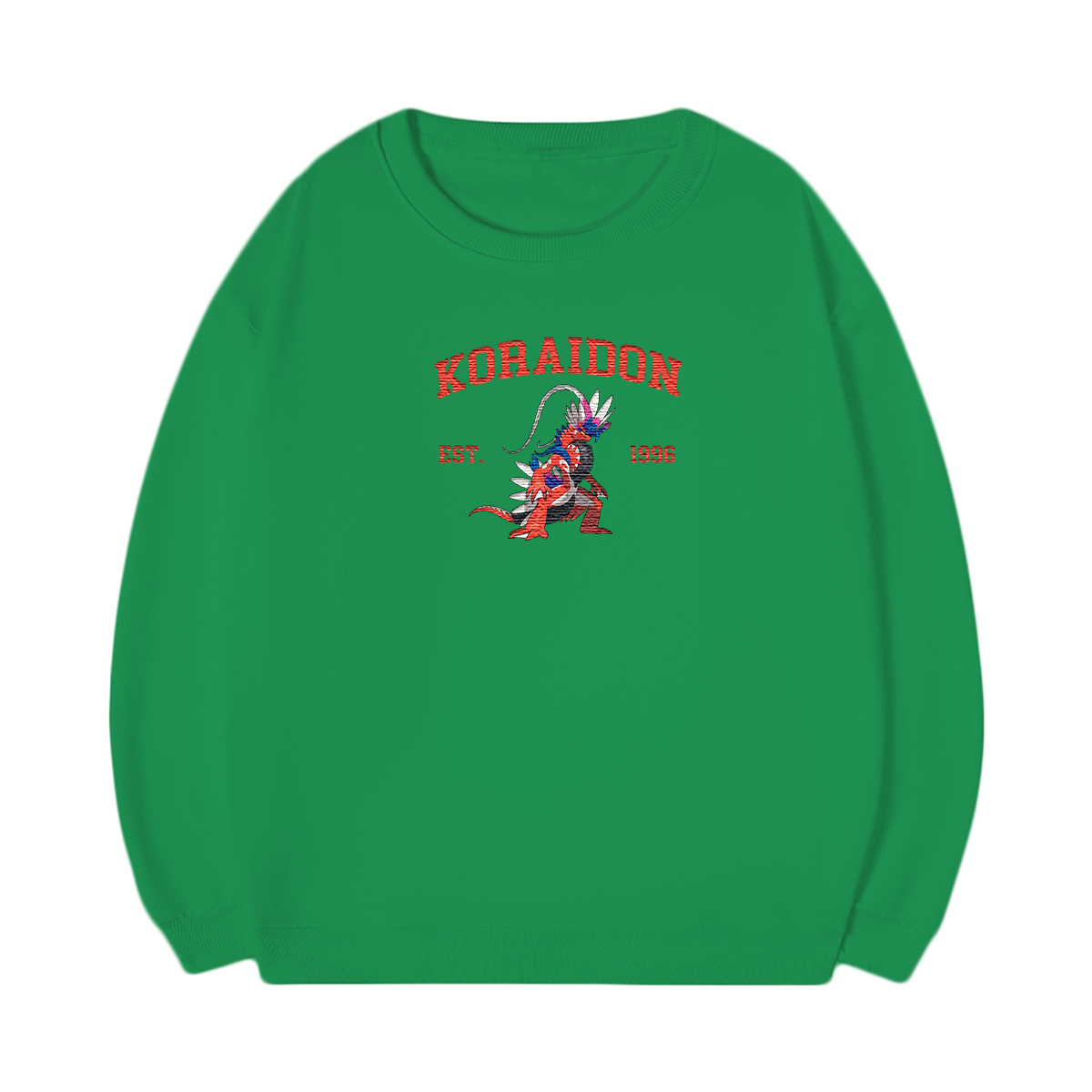 KORAIDON Embroidered Anime Character Unisex T-Shirt,Crewneck,Hoodie,Stylish Gift for Friends,E238